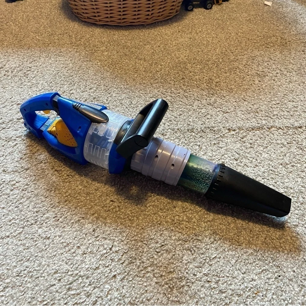 Just Like Home Toy Leaf Blower Blue Yellow